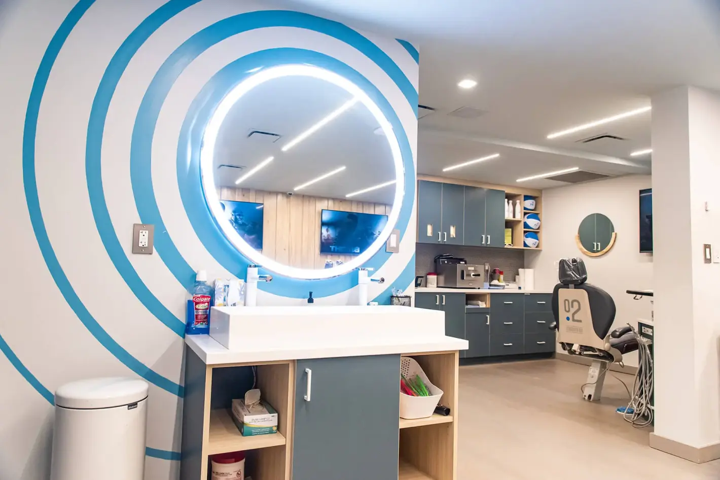 Forest Hills Orthodontics Cleaning Area
